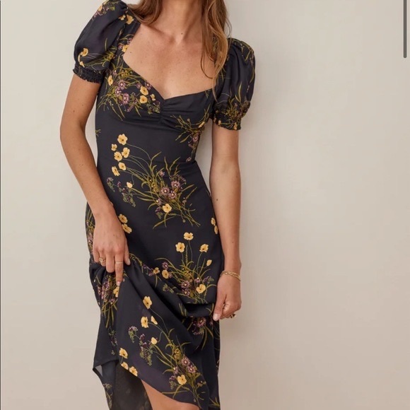 Reformation Corset Back Luciana Dress - Picture 2 of 11